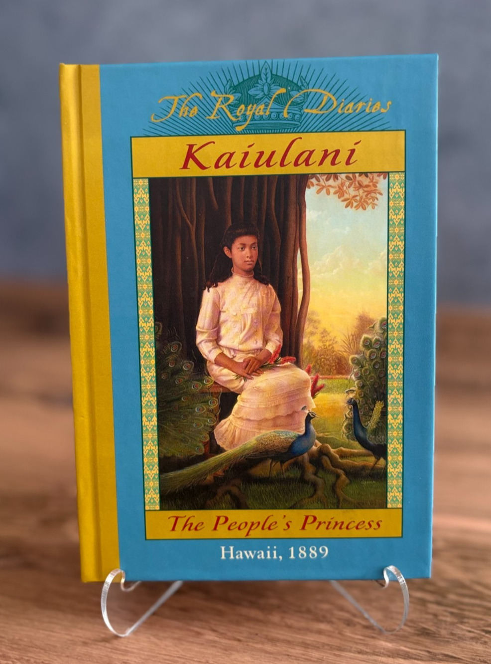 Royal Diaries Ka’iulani Hawaii Hardcover Scholastic Gilt Gold Edges Historical